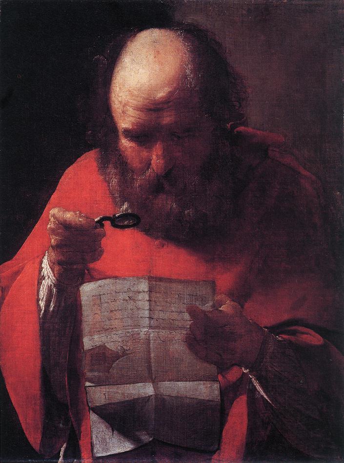 Saint Jerome Reading sg